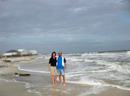 Beach front on Dauphine Island AL