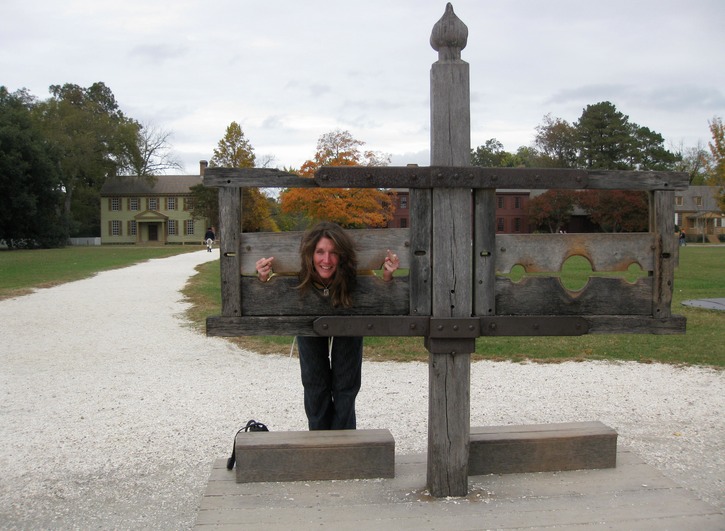 Colonial Williamsburg - BA stockade