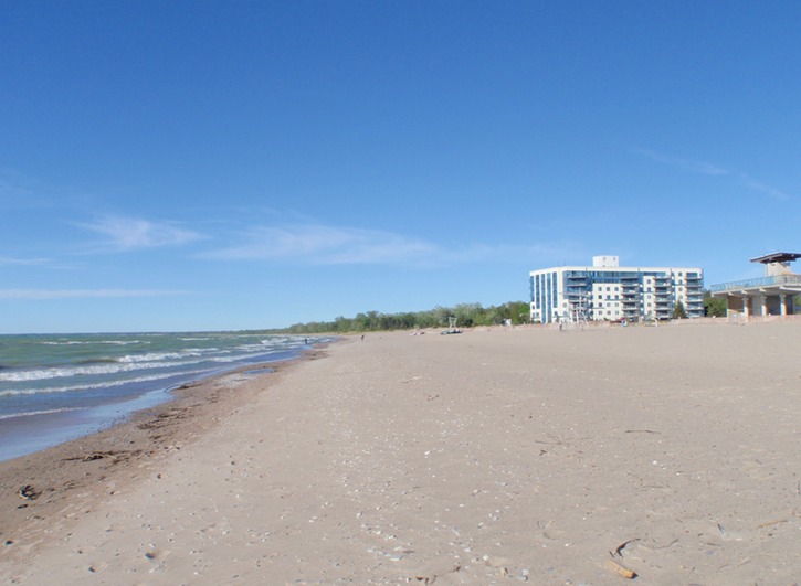 Deserted beach