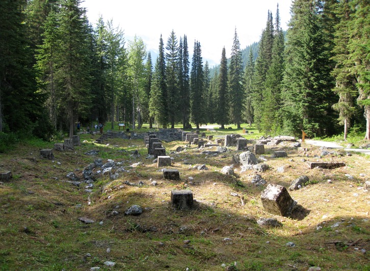 Glacier House ruins