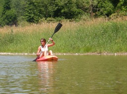 Kayaking on the Nith