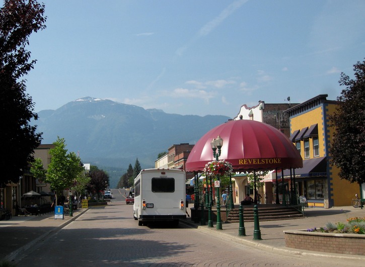 Revelstoke downtown