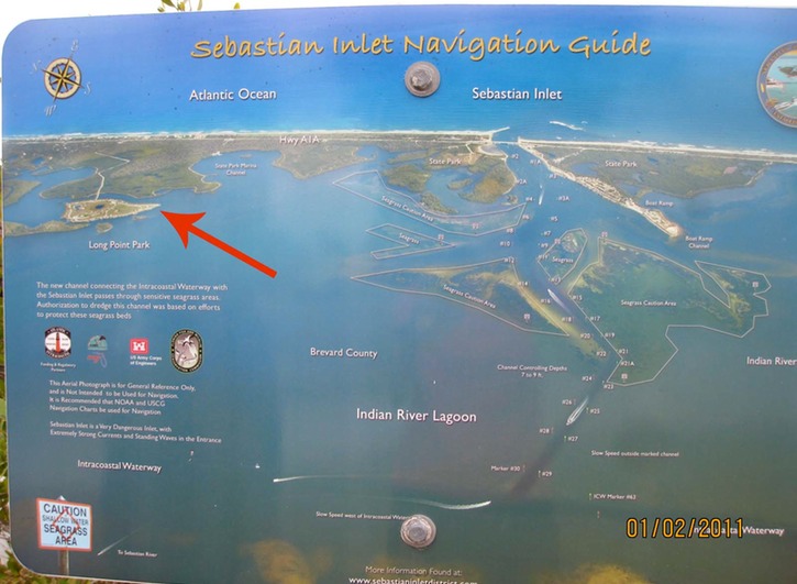 Sebastian Inlet map