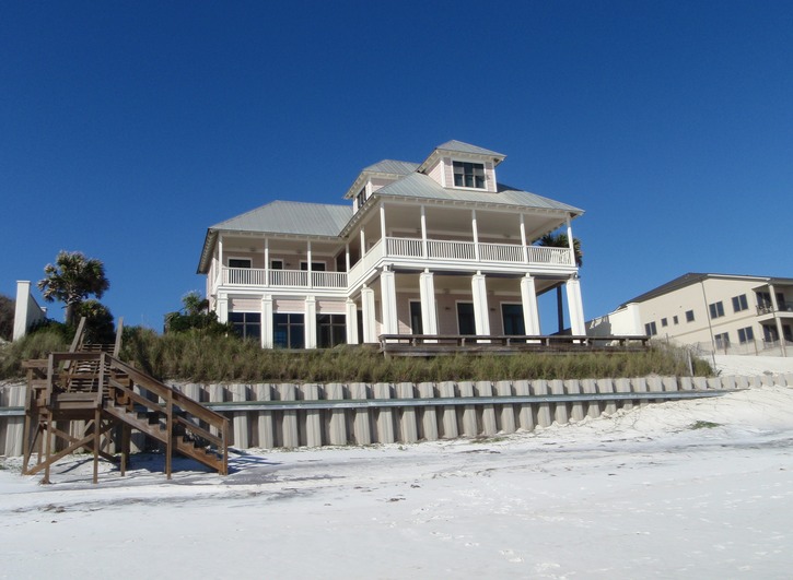 "Small house" on beach